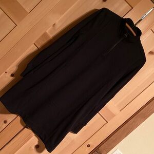 Athleta Women's West Town Black Quarter Zip Dress